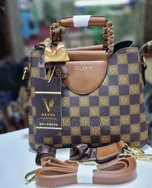Ladies Classic Handbag - Multicolor