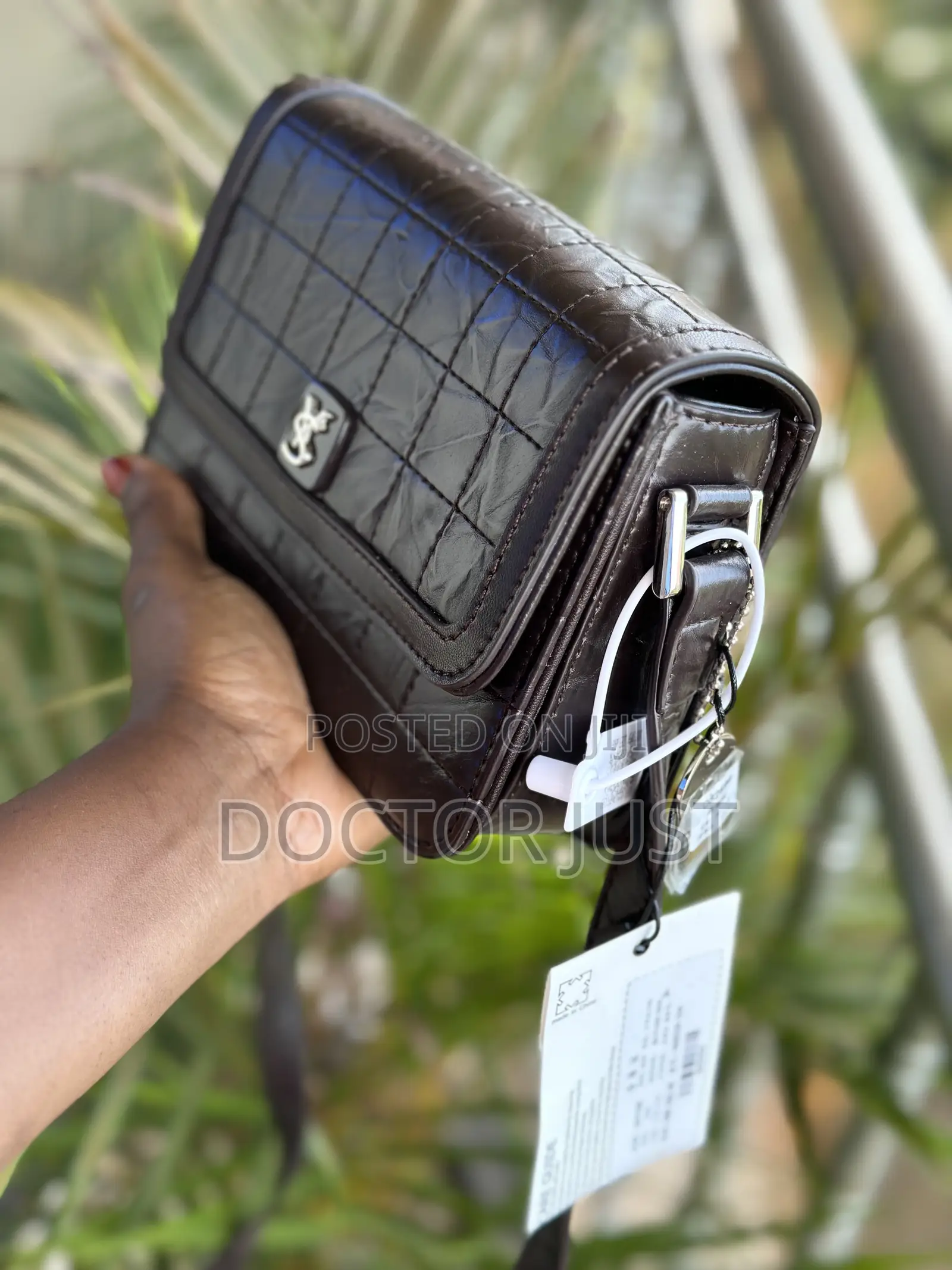 Coffee Crossbody Bag
