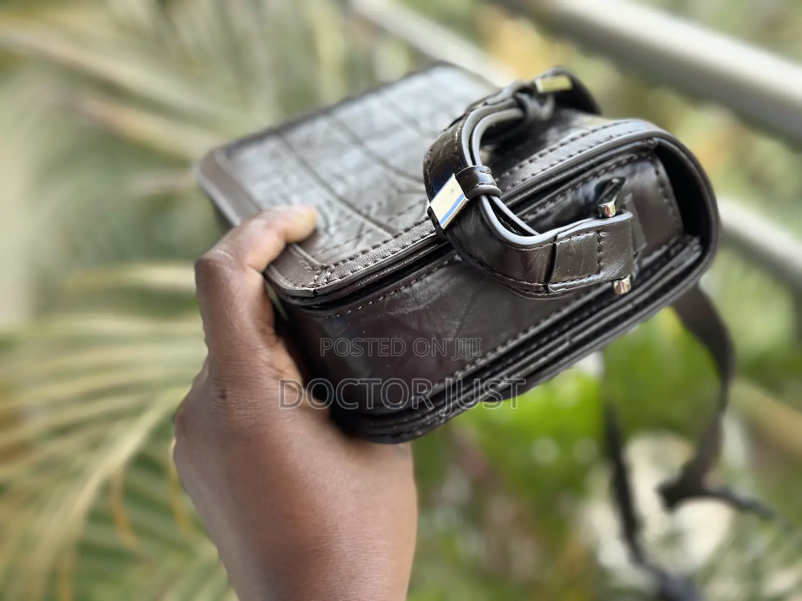 Coffee Crossbody Bag