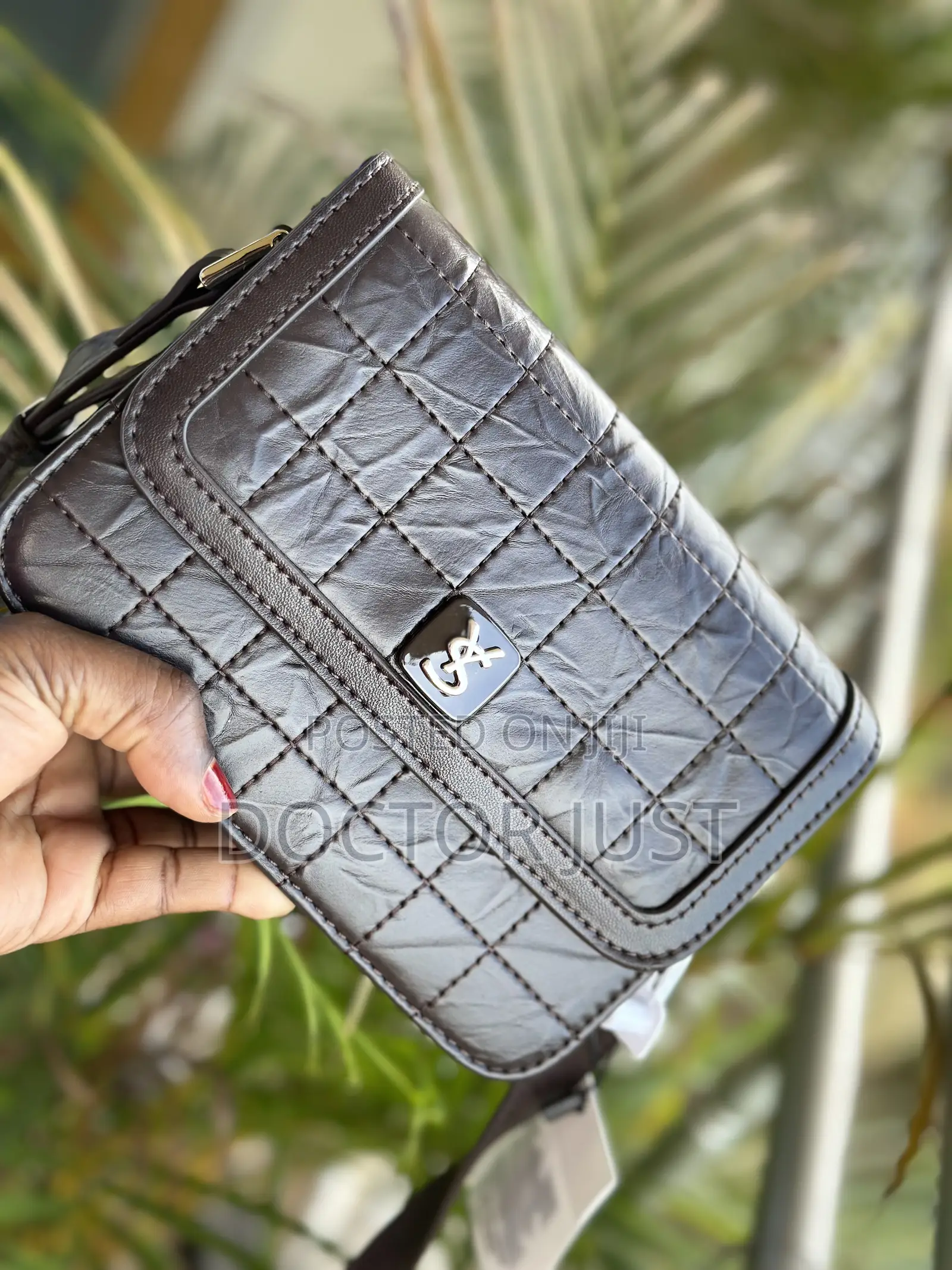 Coffee Crossbody Bag