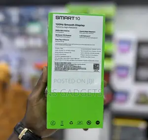 New Infinix Smart 10 128 GB Black