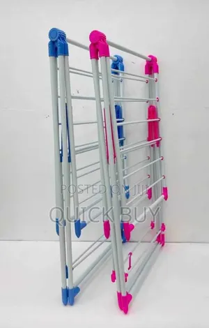 Plastic Cloth Hunger Rack Foldable