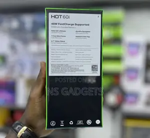 New Infinix Hot 60i 128 GB Black