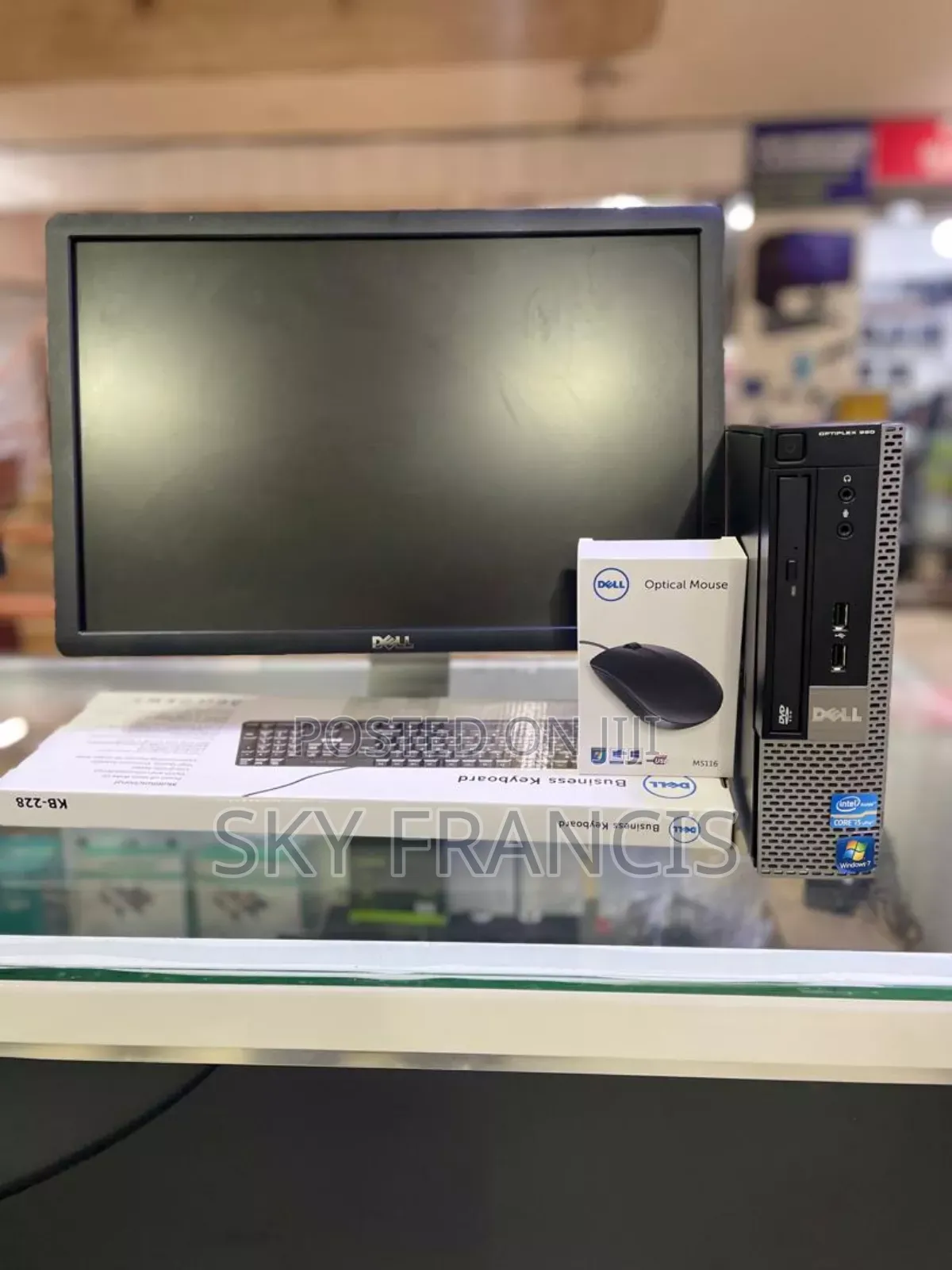 Desktop Computer Dell 6GB Intel Core I5 HDD 500GB