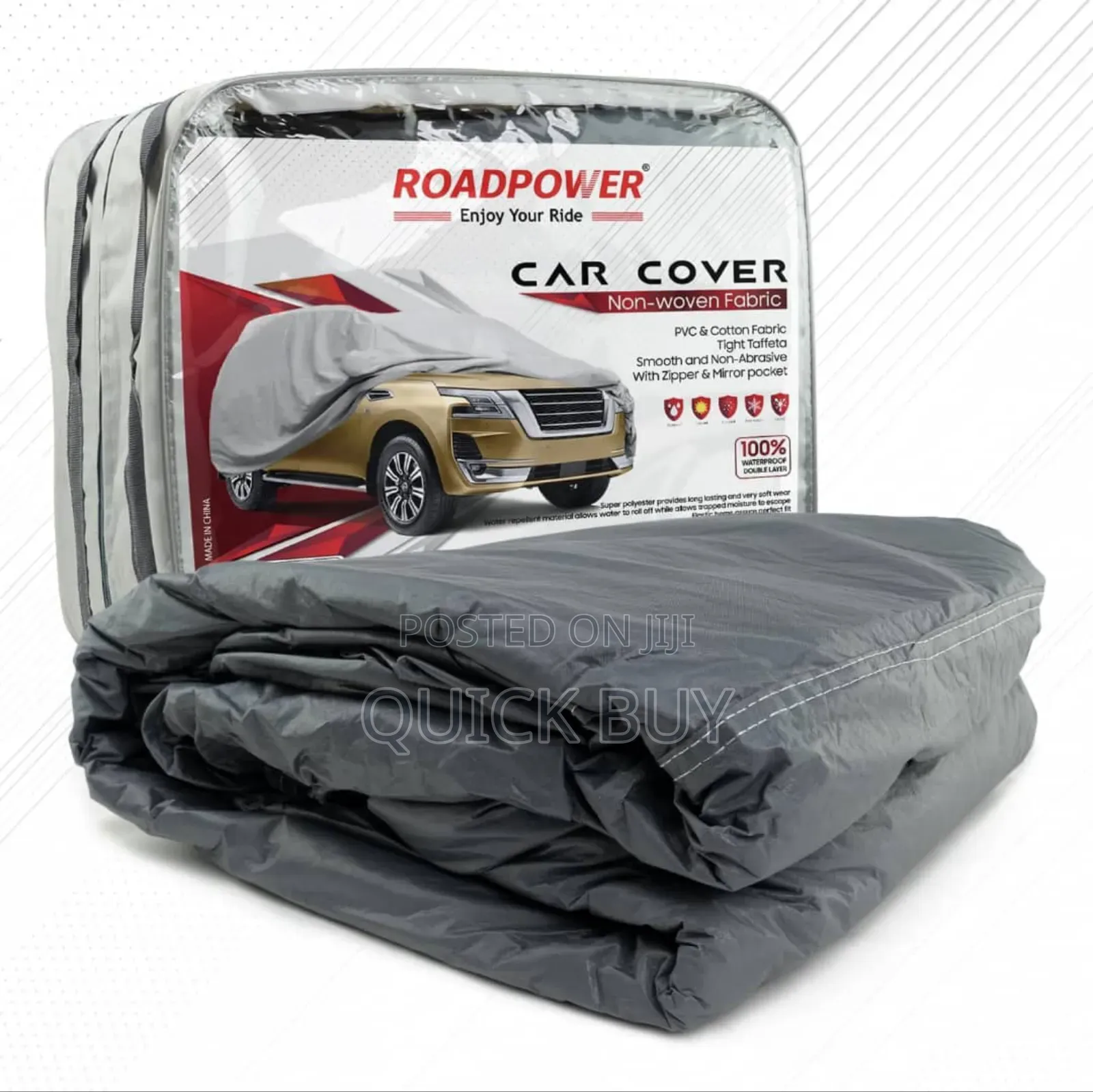 All Car Cover With Mirror Pocket for All Weather Waterproof