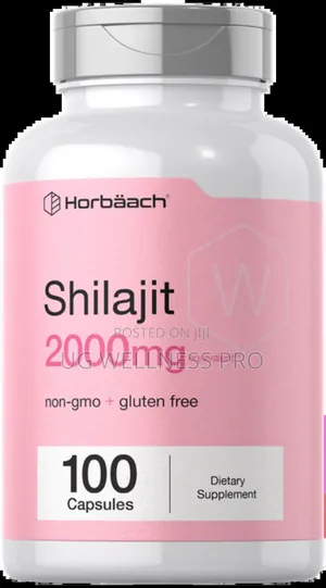 Photo - Horbaach Shilajit 2000mg 100 Capsules