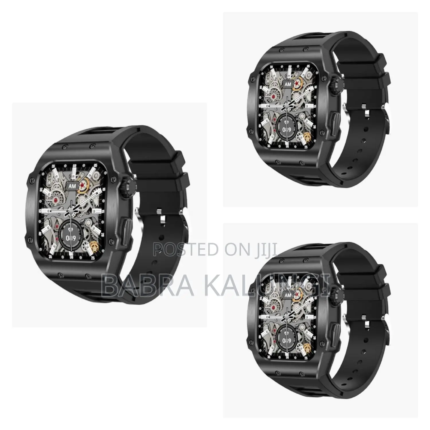 Green Lion Antonio James Smart Watch Black