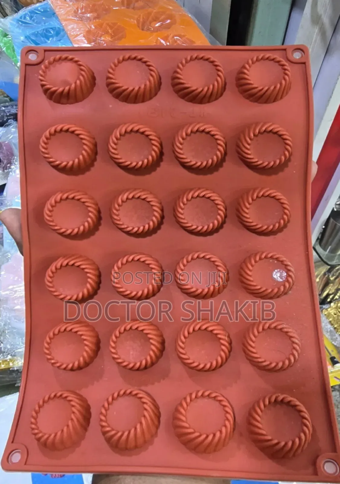 New 24slots Silicon Chocolate Molds