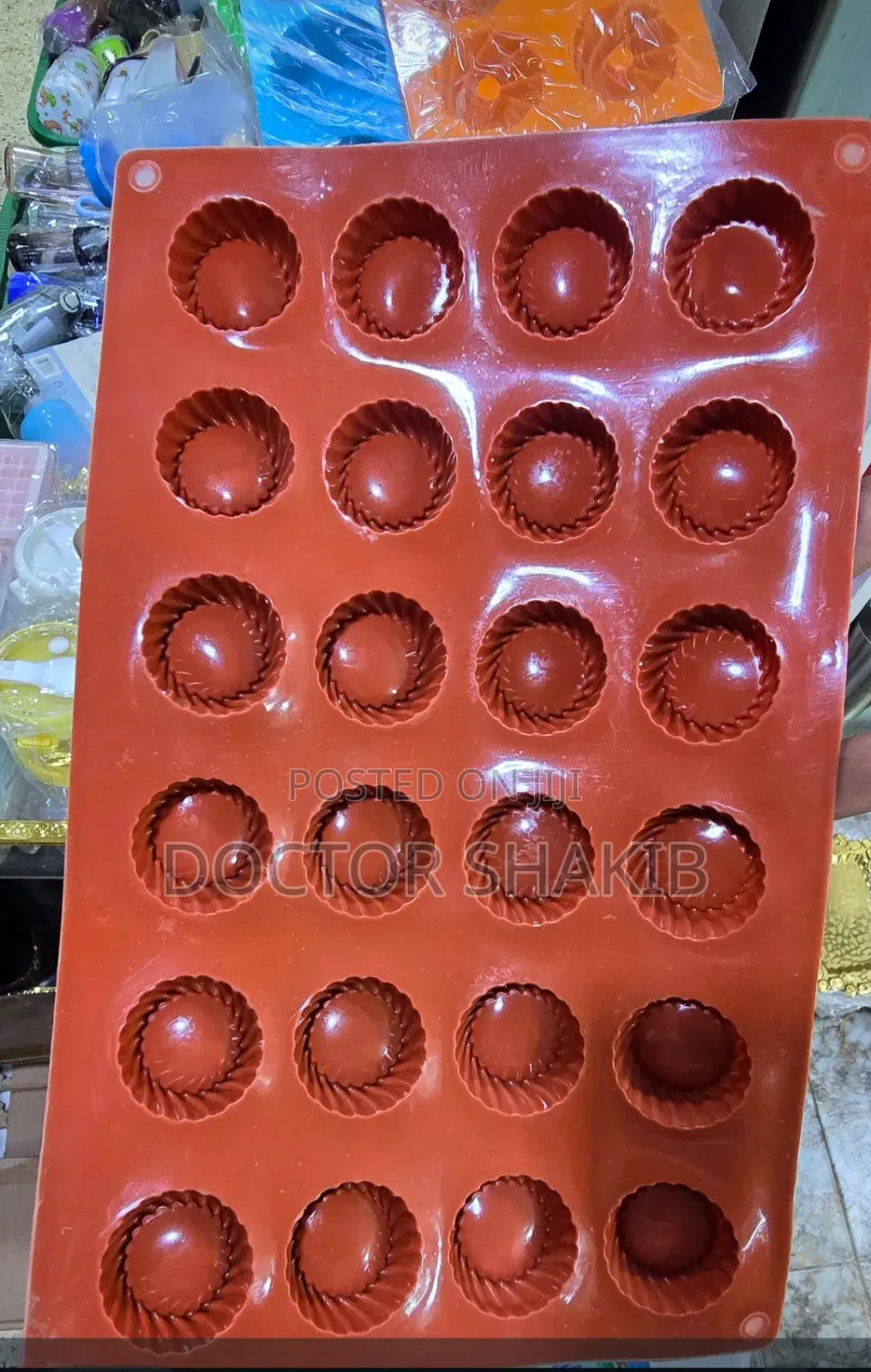 New 24slots Silicon Chocolate Molds