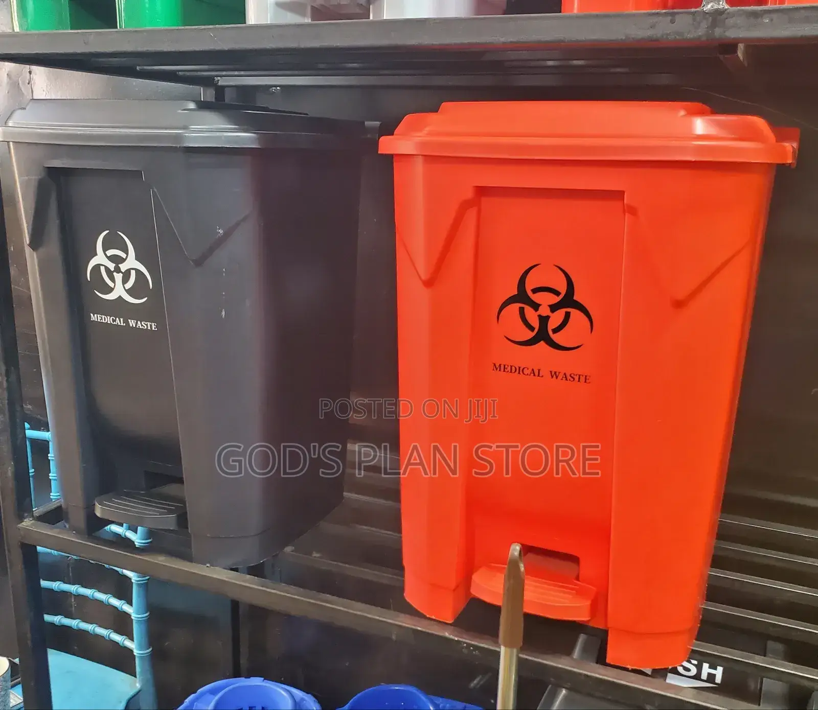 Plastic Dust Bins 50litres Step On