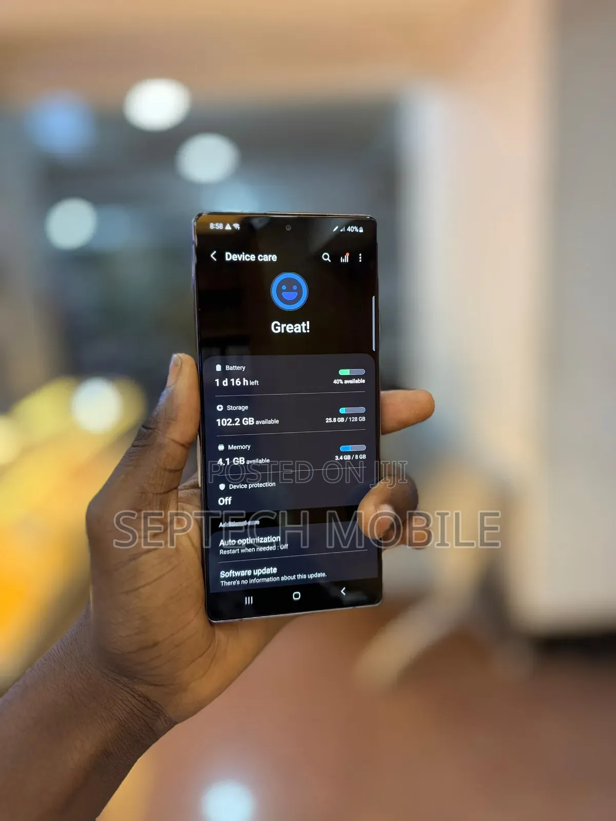 New Samsung Galaxy S20+ 5G 128 GB Black
