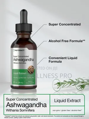 Photo - Horbaach Ashwagandha Root Liquid 59ml