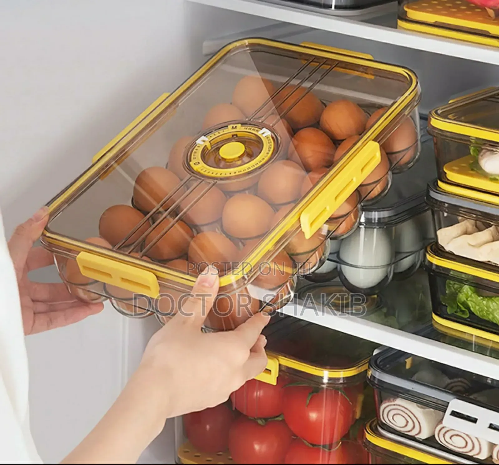 New Sellivic Egg Store Container With Lid
