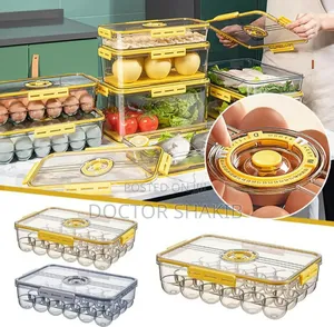 New Sellivic Egg Store Container With Lid