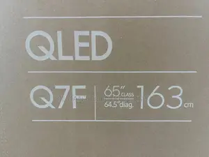Fresh New Release Samsung 65" Q7f Qled Tv 2025 Model