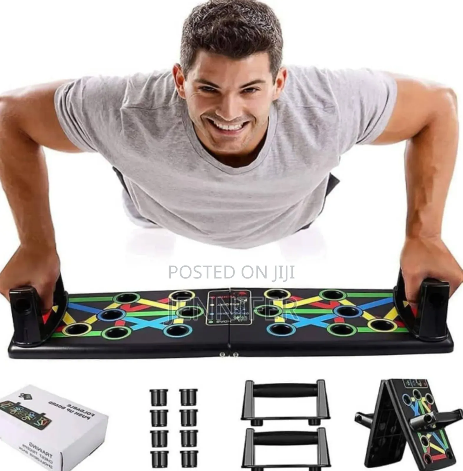 Foldable Push Up Board With Handle for Complete Body Workout