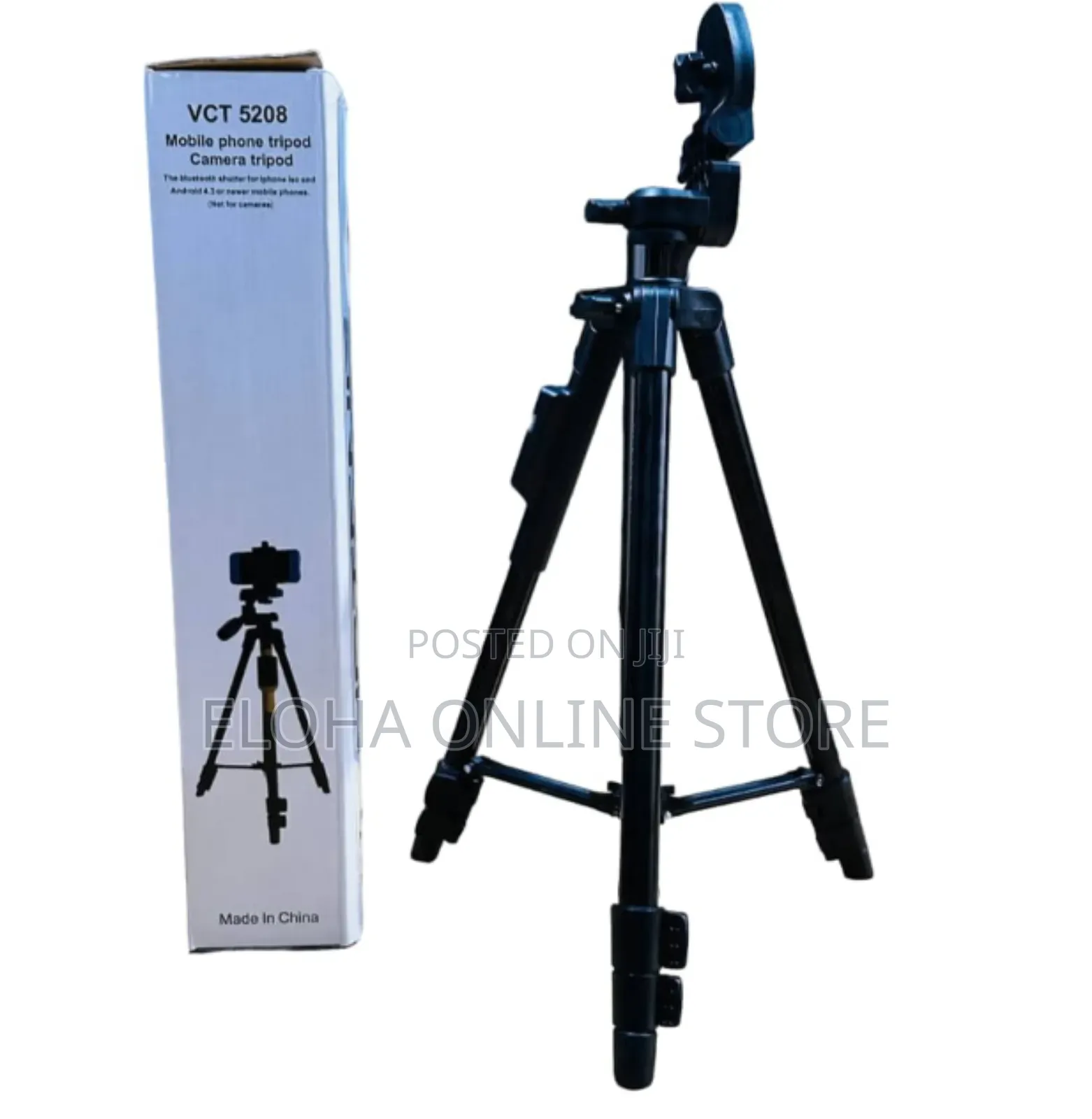 Professional Foldable Heavy Duty Tripod 3388 – Black