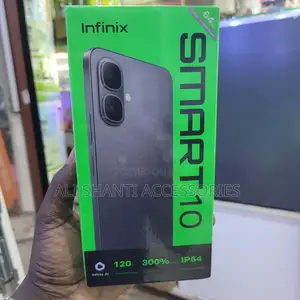 New Infinix Smart 10 64 GB Black