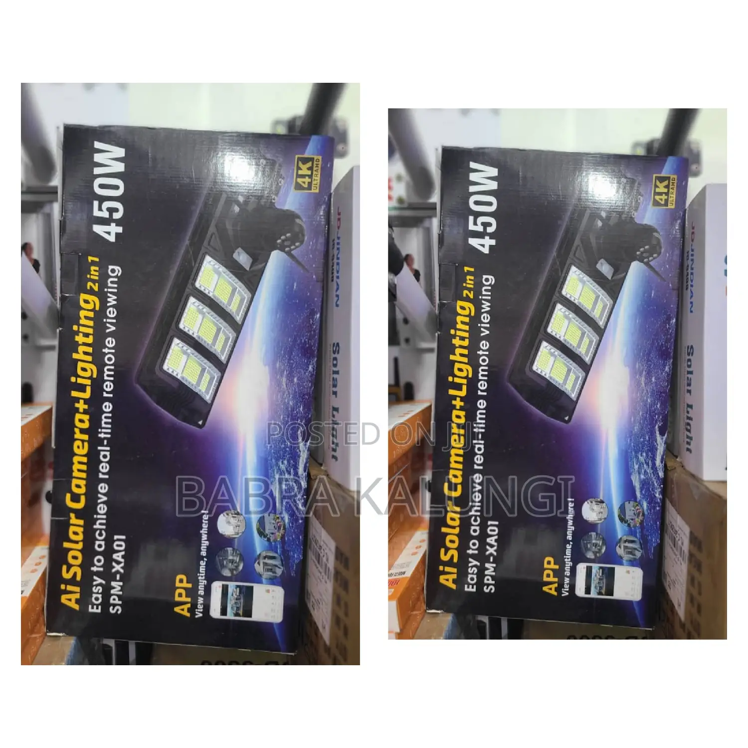 Ai Solar Camera and Lighting 2 in 1