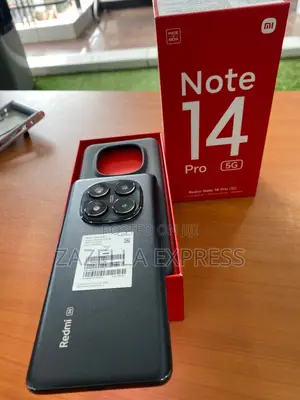 New Xiaomi Redmi Note 14 Pro 5G 256 GB Black