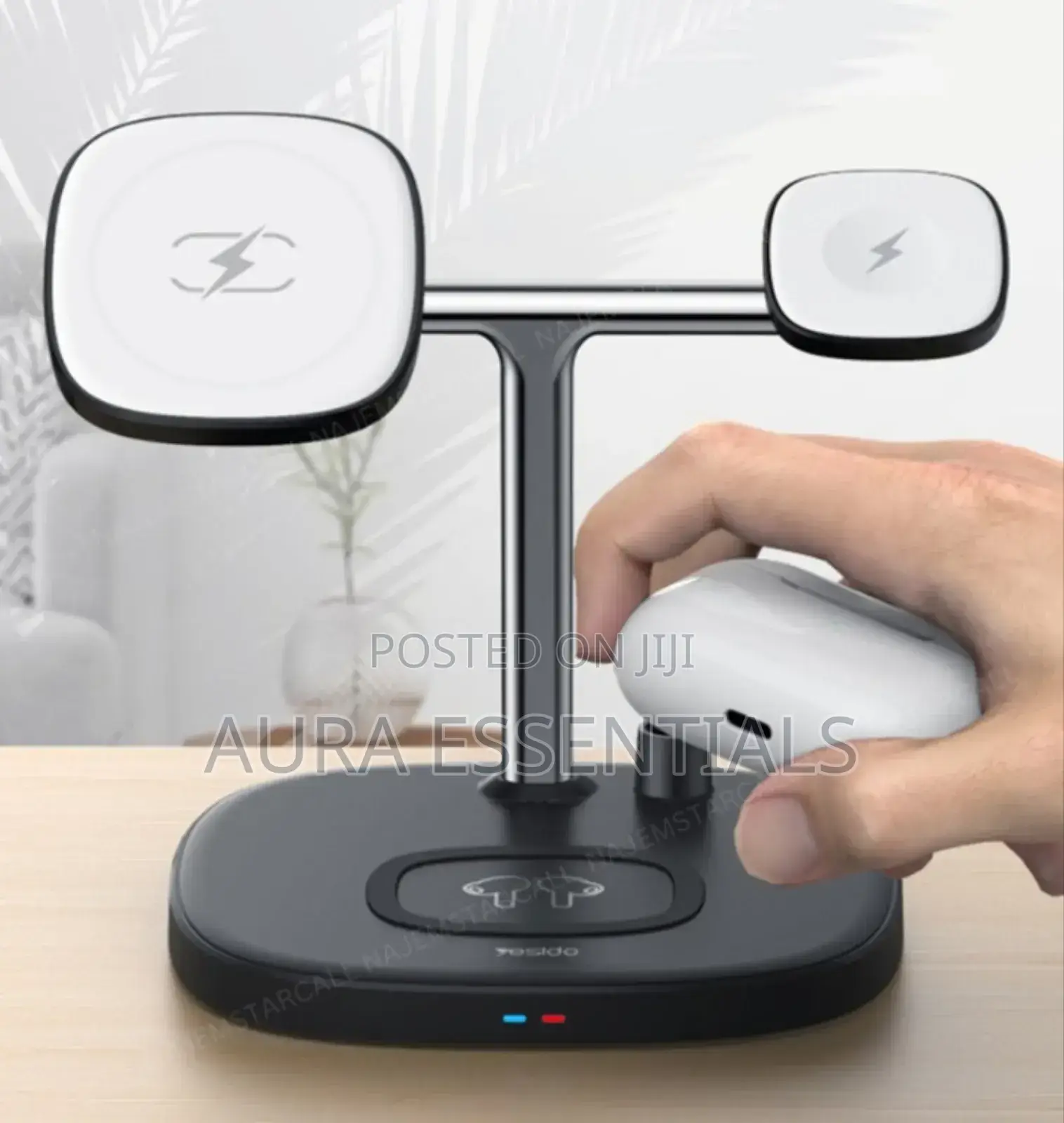 Yesido 15w 4 in 1 Wireless Magnetic Charger Stand