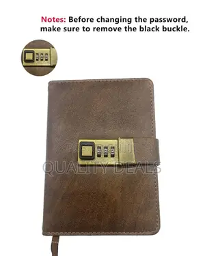 Lock Journal Diary Notebook