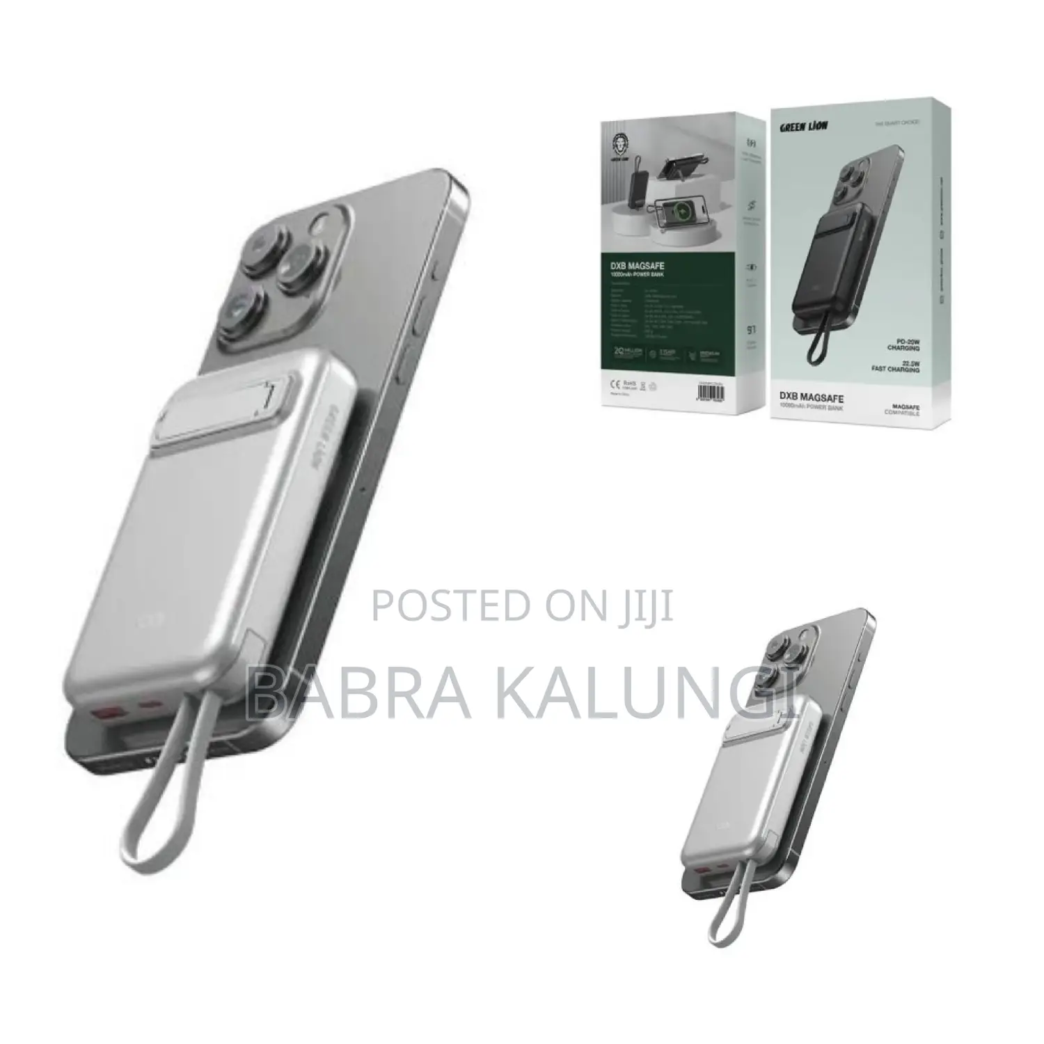 Green Lion DXB Magsafe Power Bank 10000 Mah
