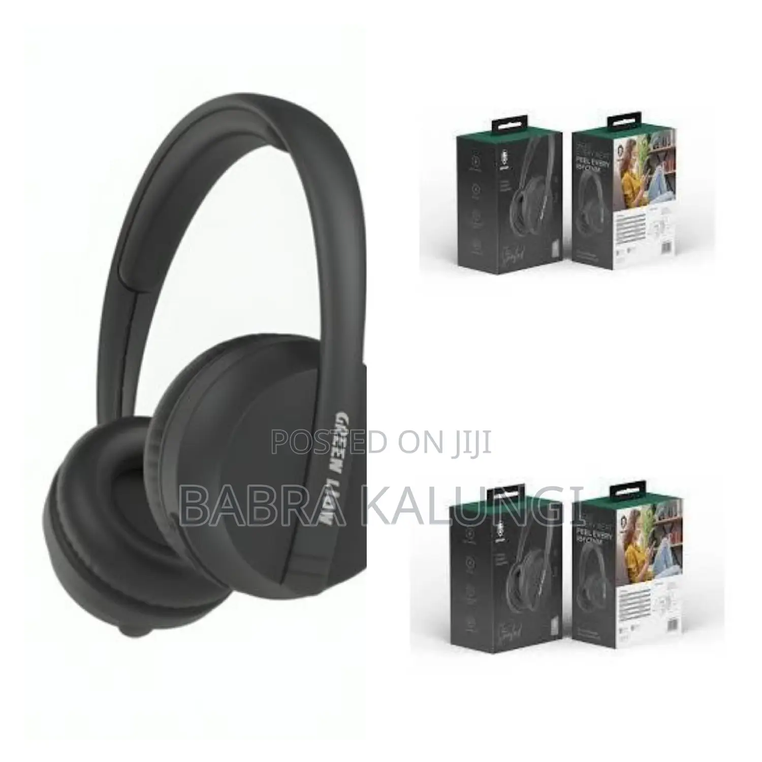 Foldable Green Lion Headset