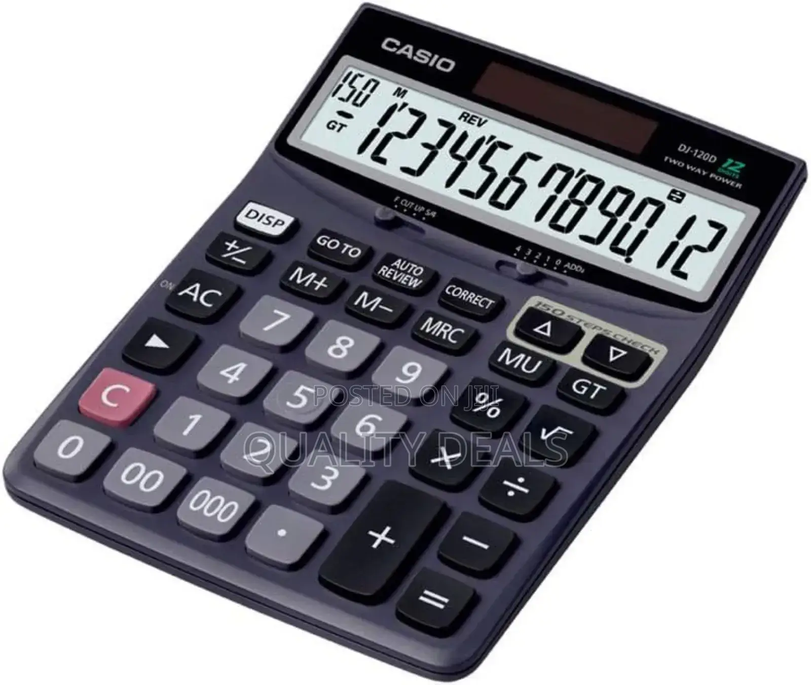 Casio Dj-120d Electronic Calculator