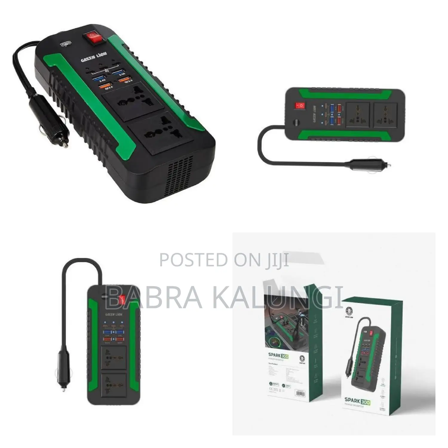 Premium Green Lion Spark 3000 Power Inverter