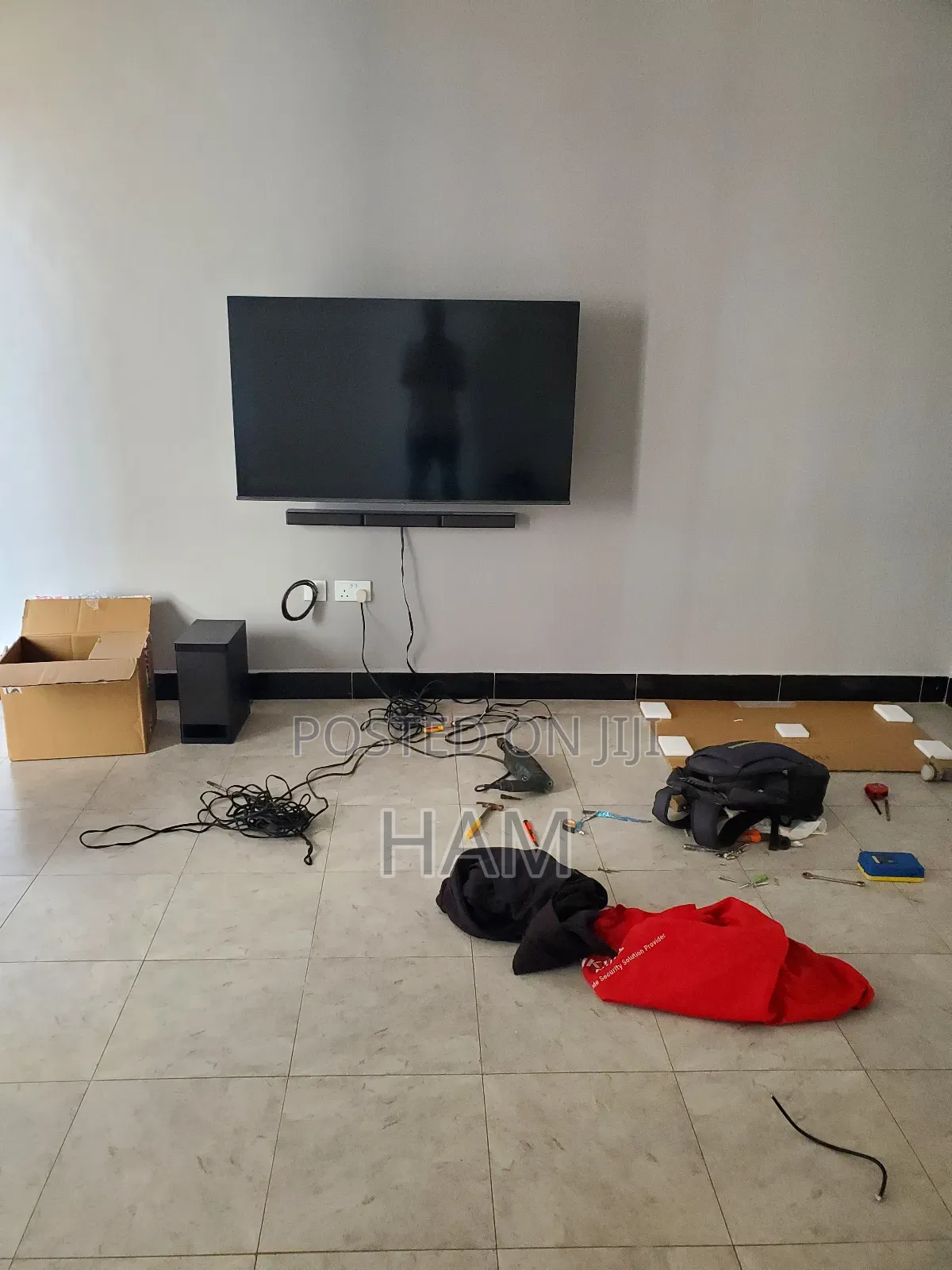 CCTV Access Control Installation Curtain Rods/Tv Mounting