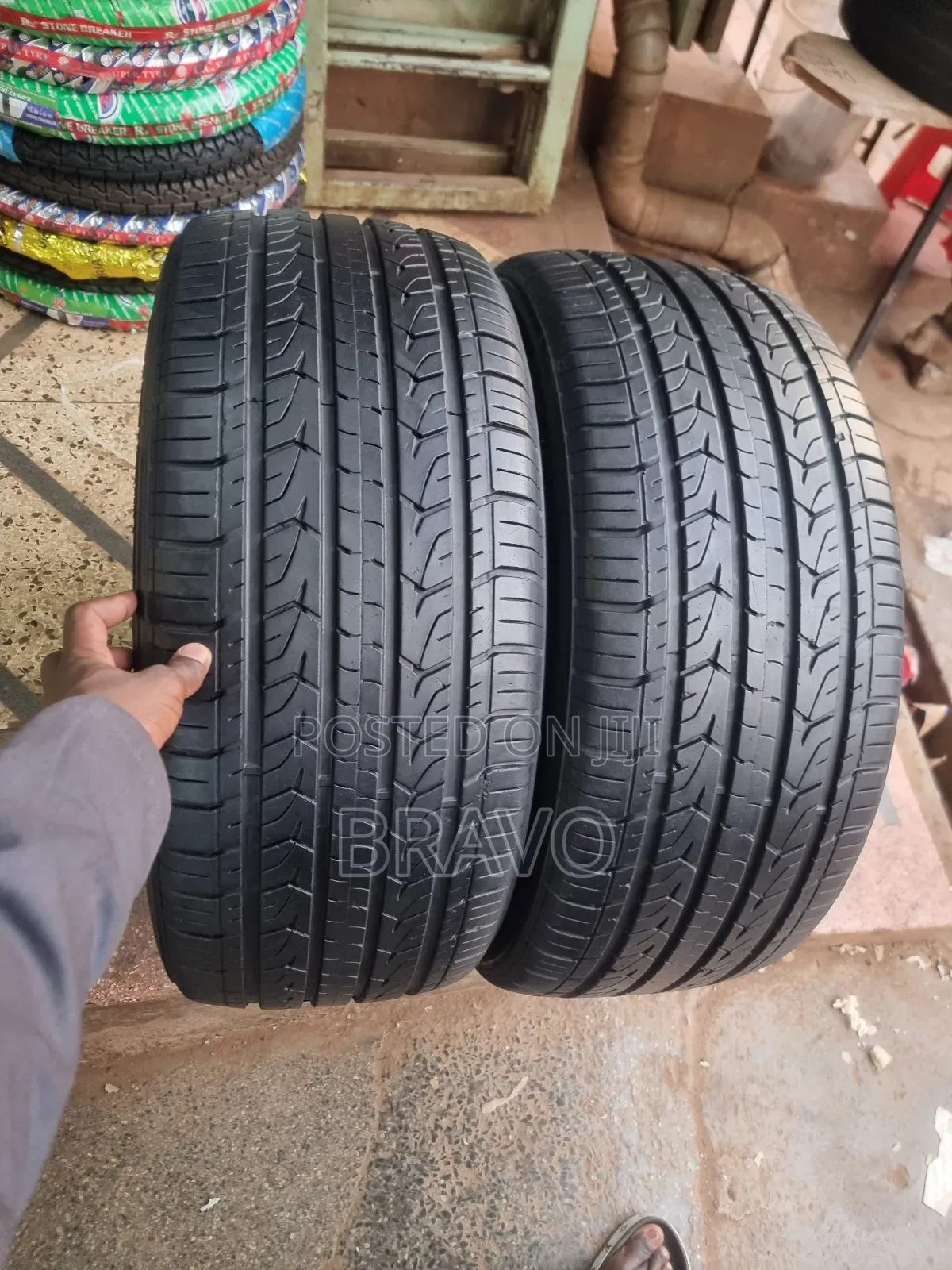 255/50r19 Tires in Good Condition.