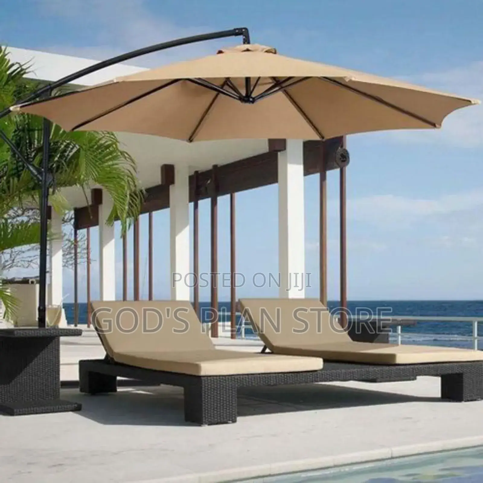 Large Parasol Beach/Garden/Compound Umbrella