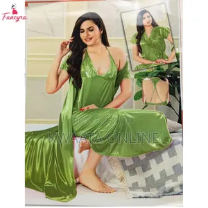 2piece Women's 100% Pure Luxury Mulberry Silk Robe Nightwear