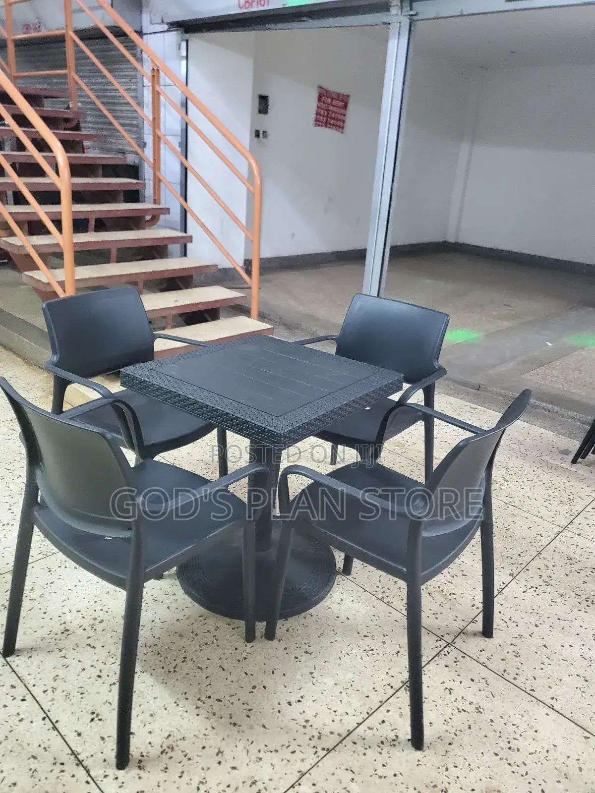 Bar and Restaurant Plastic Table and All Size Chairs