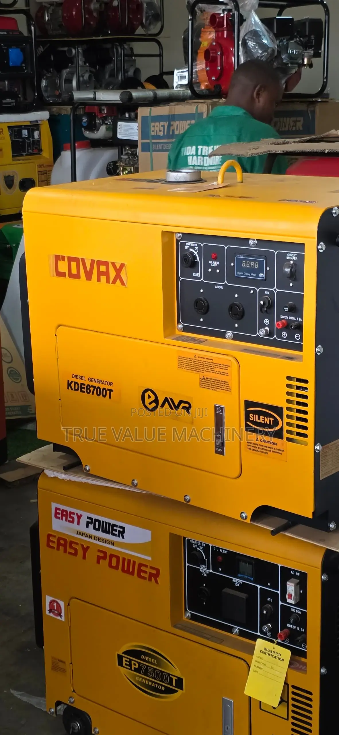 Silent Generator 6.5kw Diesel Powered