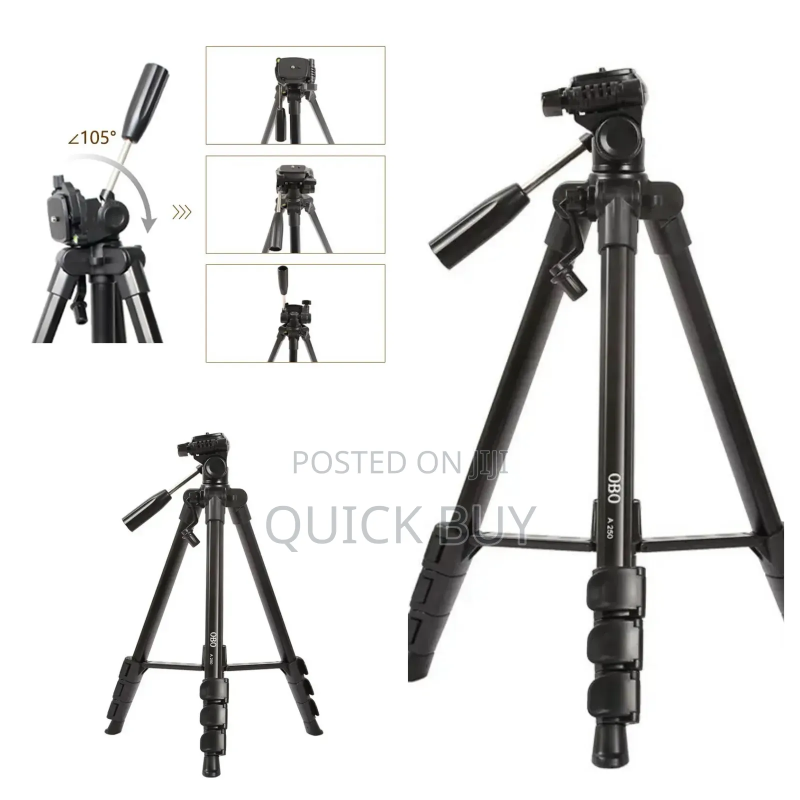 Big Genuine Commercial Camera /Camcorder Tripod Stand