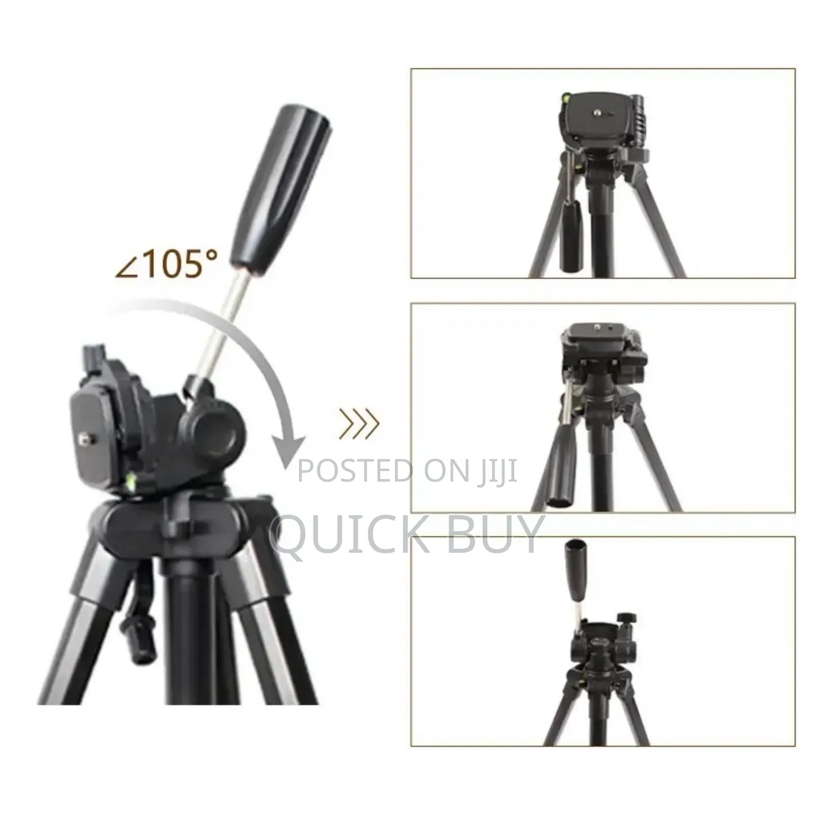 Big Genuine Commercial Camera /Camcorder Tripod Stand
