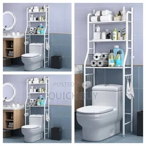 New Toilet Rack White Color