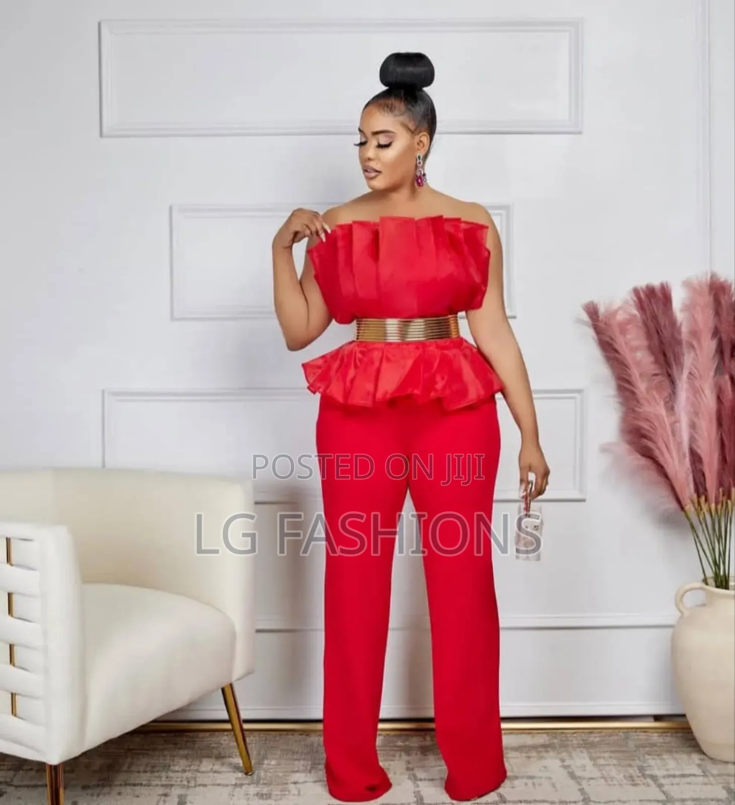 Elegant Peplum Jumsuits