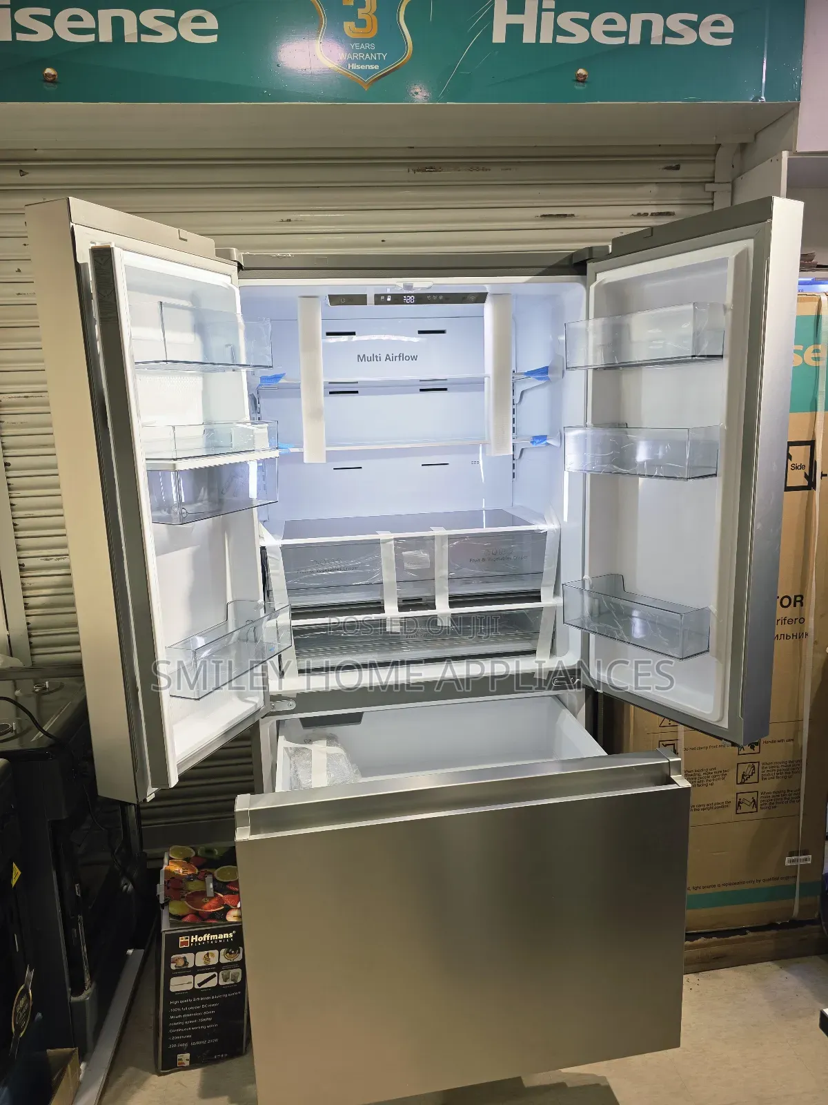 Rf 820ltrs French Door Hisense High End Fridge at 20% Discount