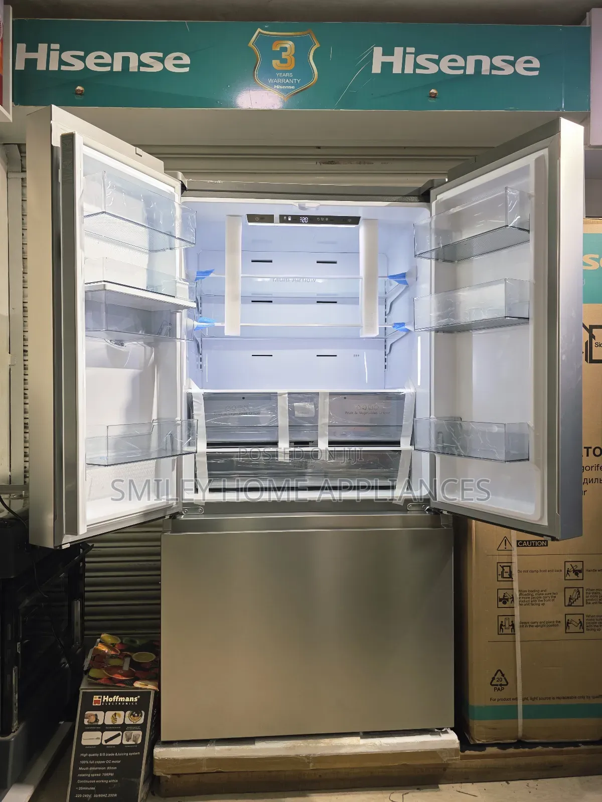 20% Discount Offer on Rf Hisense 820ltrs French Door Fridge