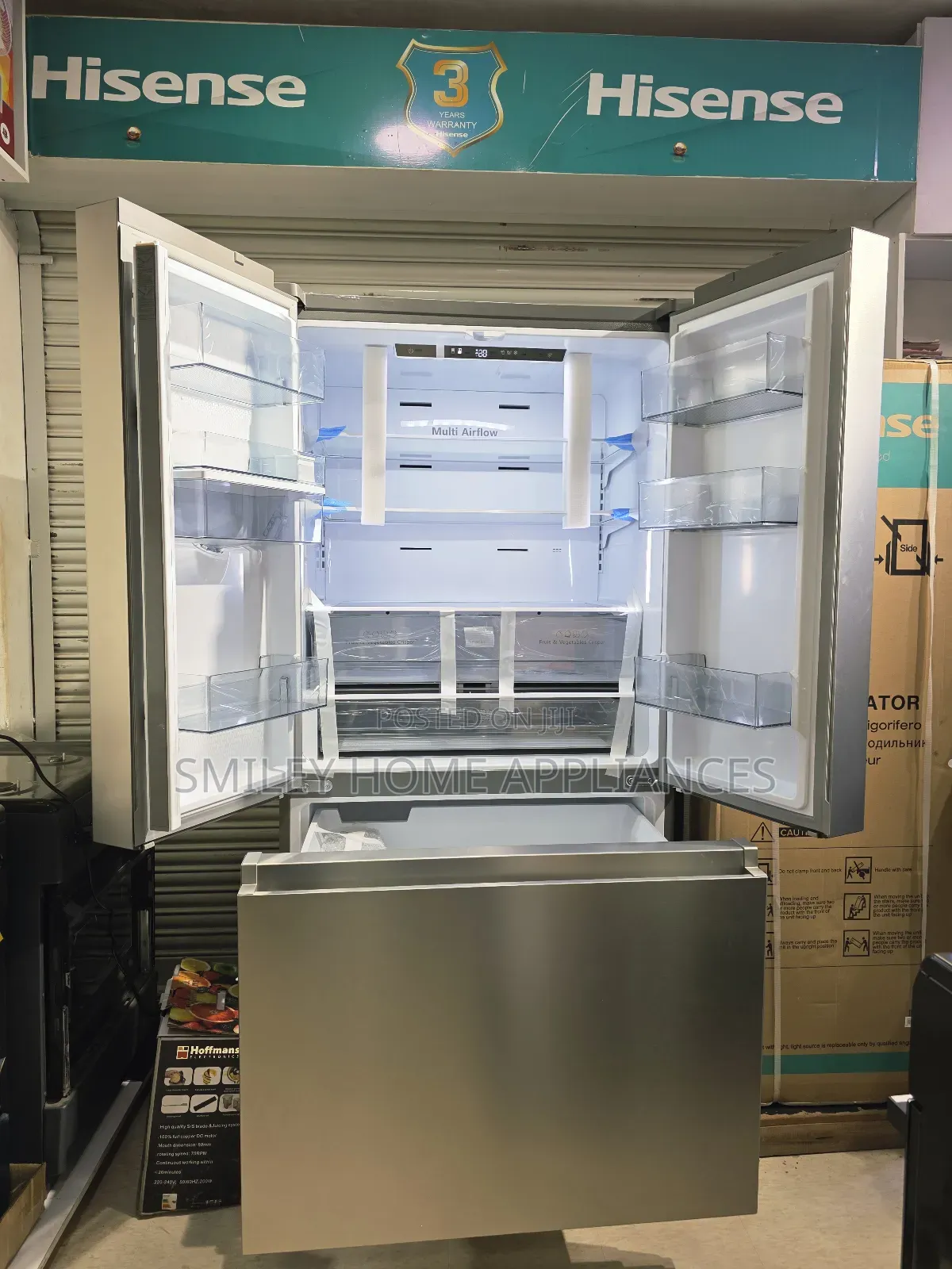 20% Discount Offer on Rf Hisense 820ltrs French Door Fridge