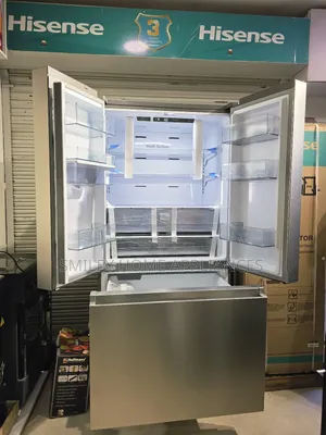 Silver Rf Hisense 820ltrs French Door Fridge at 20% Discount