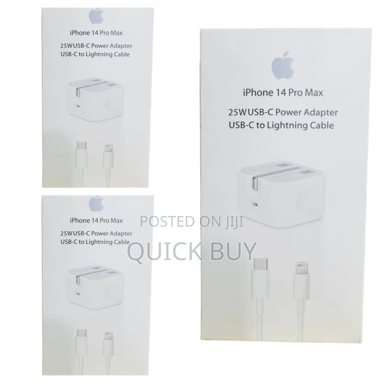 iPhone Fast Charger Type C to Lightning 25w