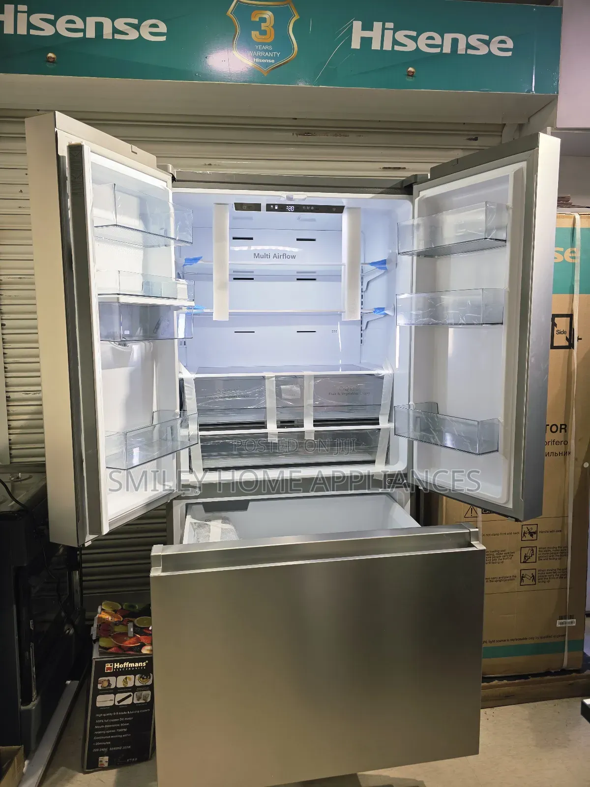 820ltrs Rf Hisense French Door Frost Free Fridge at Discount