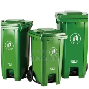 Industrial Waste Bin / Dustbin With Wheels-120l