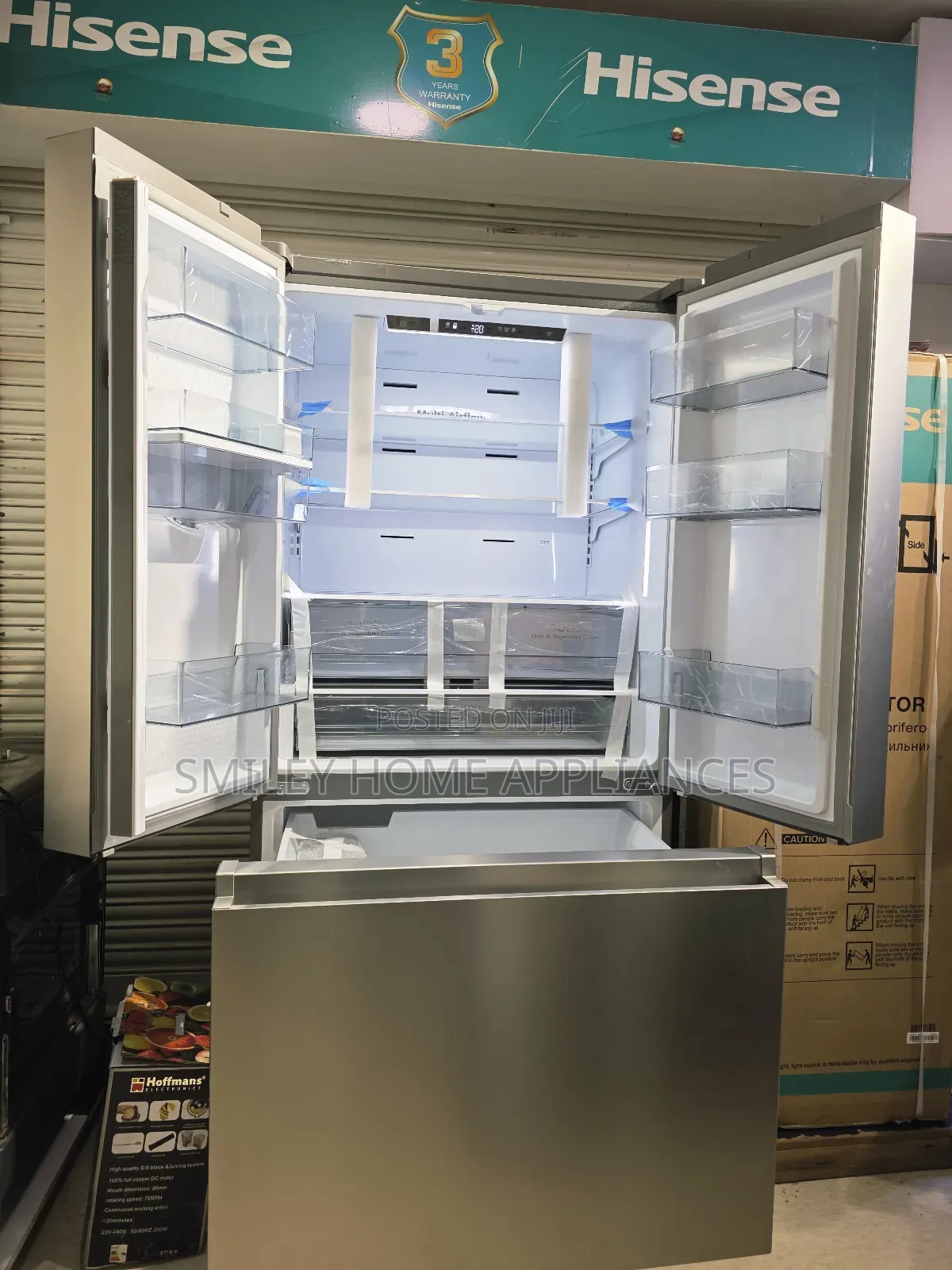 Hisense 820ltrs Frost Free French Door Fridge at 20% Discount