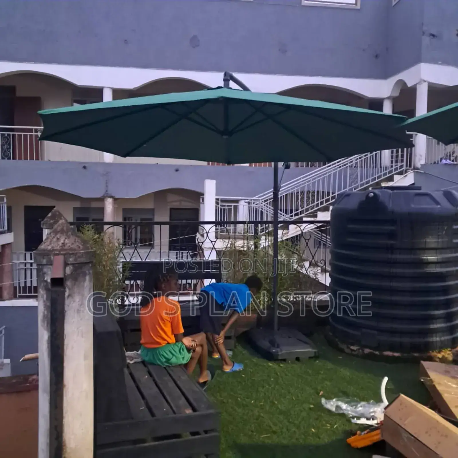 3meters Compound Garden Umbrellas