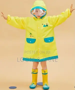 Kids Dinosaur Rain Jacket